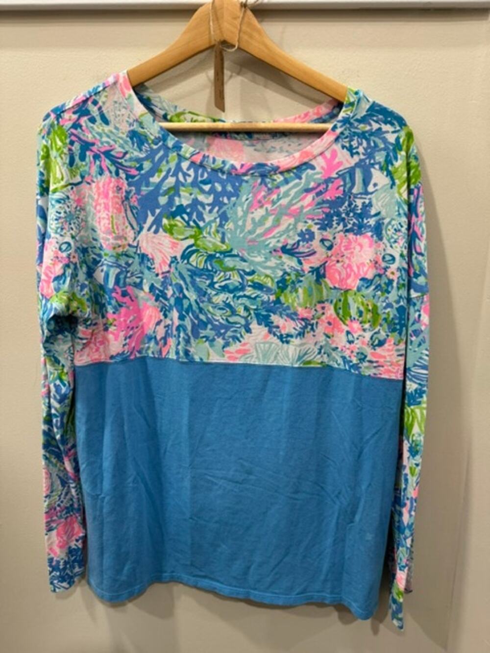 Lilly Pulitzer Finn Top in Multi Fish My Wish